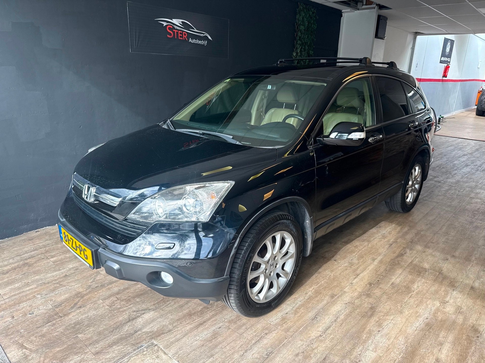 Honda CR-V 2.0i Executive Pano Leer volll, Auto's, Automaat, Gebruikt, 150 pk, Zwart