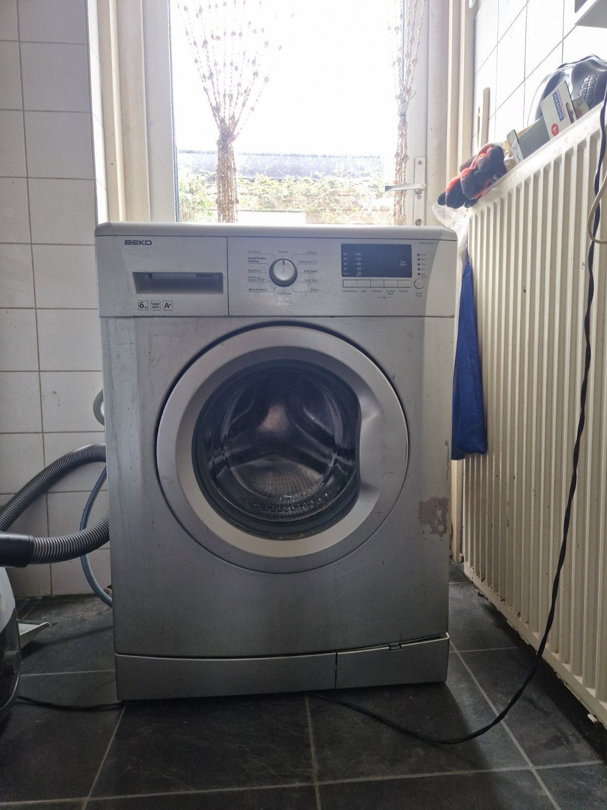 Beko Wasmachine WMB 61631 S - 6kg, 1600 toeren, A+, Ophalen, 6 tot 8 kg, Gebruikt, 1600 toeren of meer