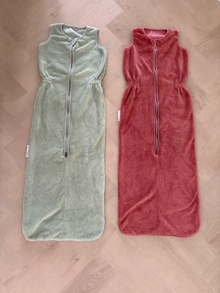 Puckababy teddy the bag kidz • set van 2 • als nieuw!, Groen, Puckababy, Ophalen of Verzenden, Zo goed als nieuw