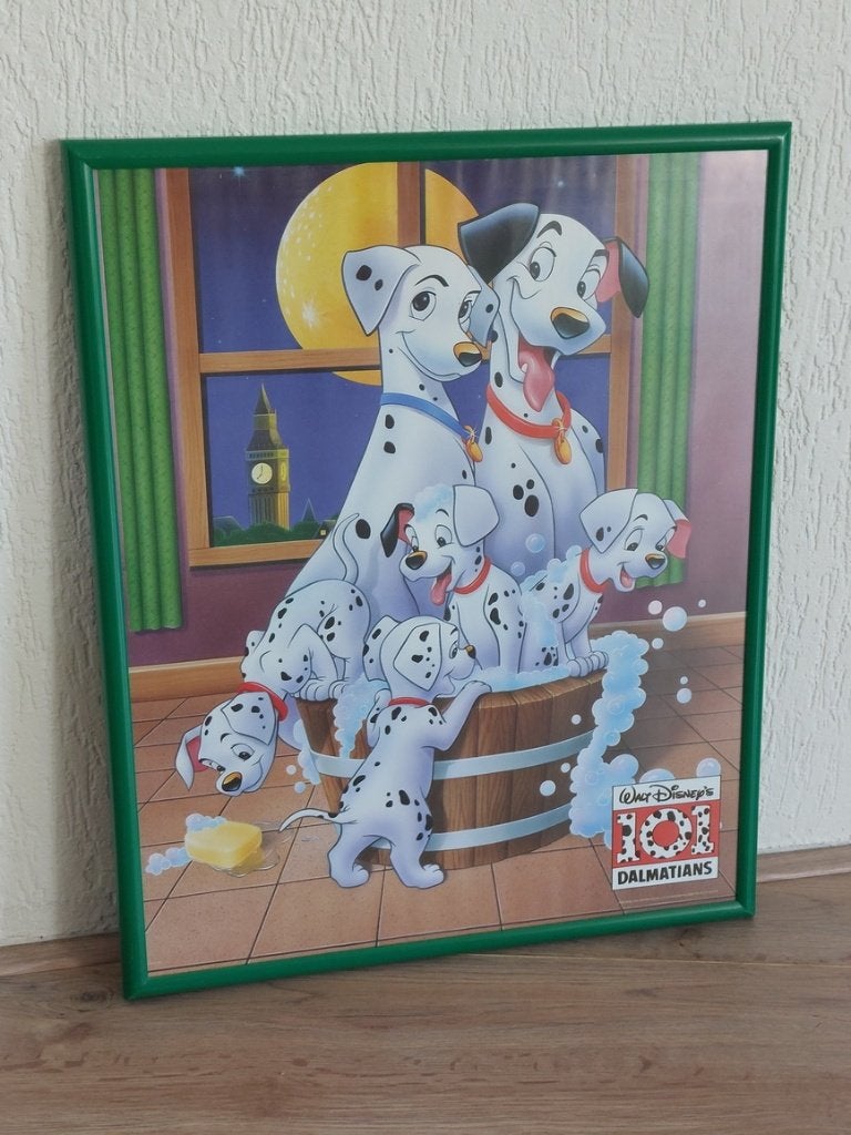 Walt Disney Poster - 101 Dalmatiërs, Ophalen, 50 – 75, Minder dan 50 cm, Zo goed als nieuw