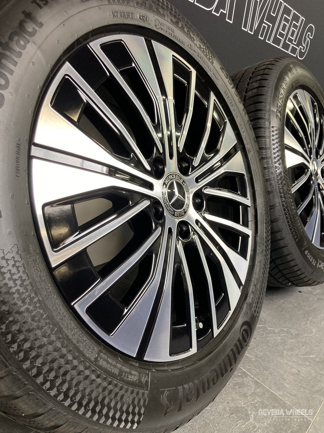 18” originele Mercedes EQA H243 EQB X243 velgen winterbanden, 18 inch, Gebruikt, -, -