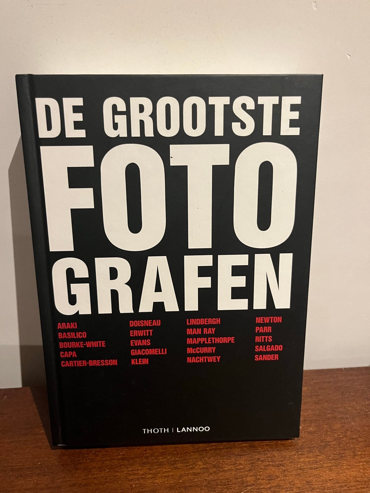 De Grootste Fotografen - Boek over fotografie, Ophalen of Verzenden, Zo goed als nieuw, Fotografen