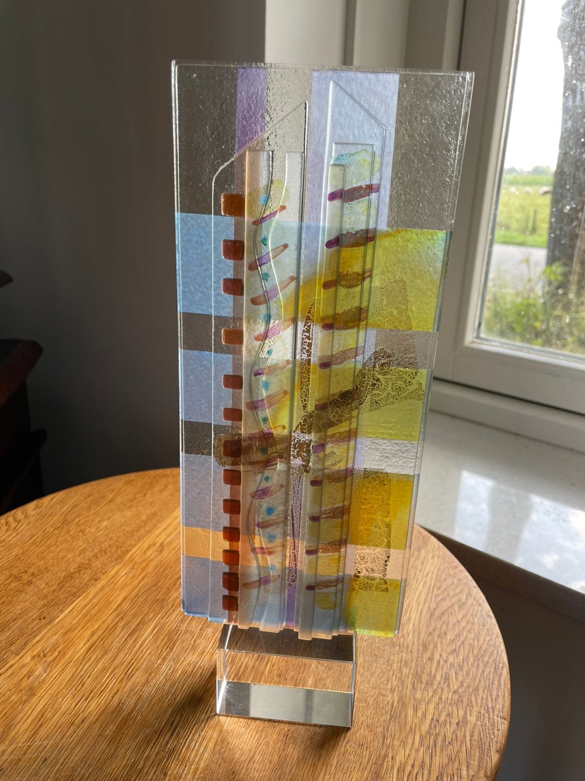 Maxence Parot (1976) - Uniek Glaskunstwerk - 34 cm - 2020, Glas, Meerkleurig, 34 cm, Object