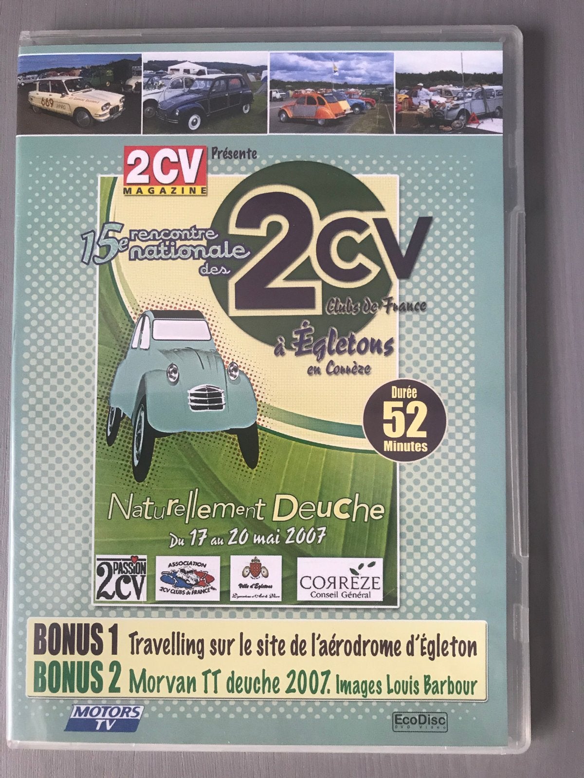 2CV Magazine DVD - 15e Nationale 2CV Clubs Frankrijk, Bonusmateriaal, Verzenden, Alle leeftijden, Zo goed als nieuw