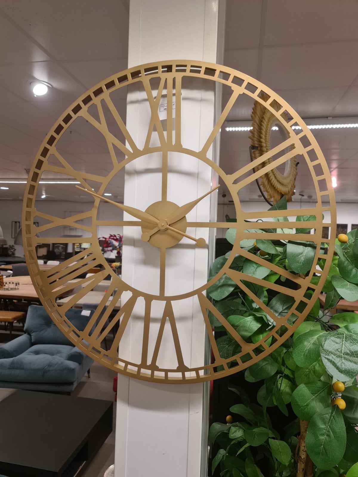 nieuwe Richmond klok Jady 80cm goud €80, Goud, Wandklok, ., Landelijk