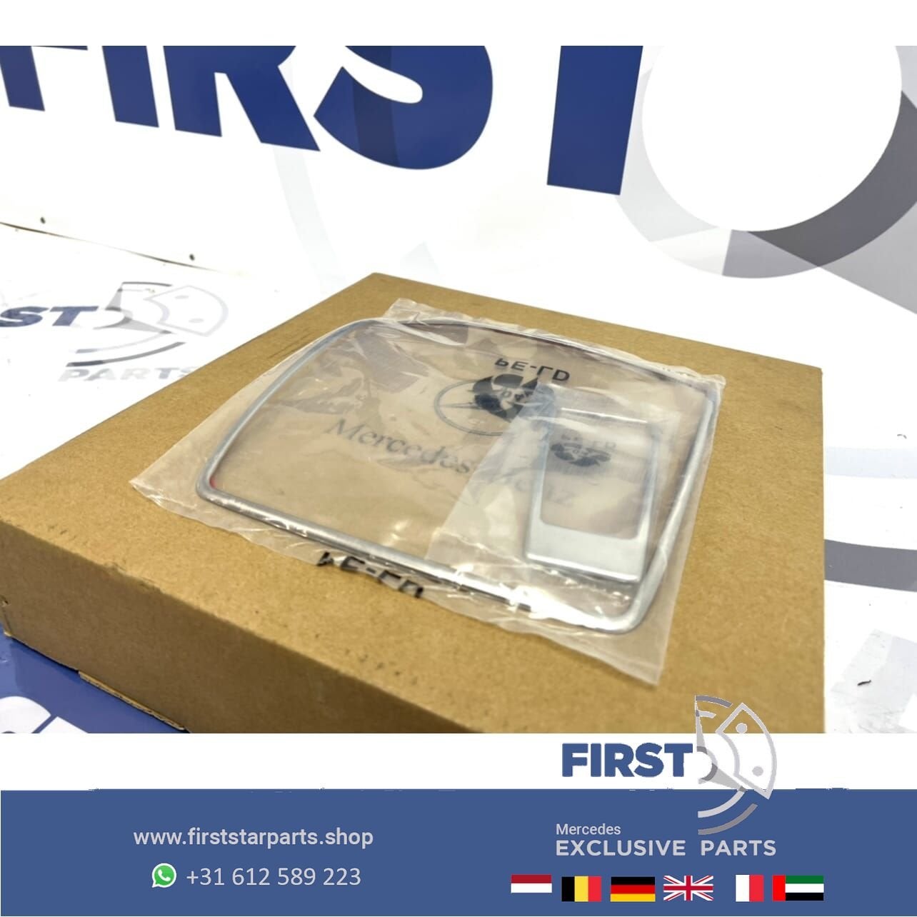 CHROME SIERLIJST MIDDENCONSOLE W176 A Klasse W246 B W117 CLA, Gebruikt, -, Ophalen of Verzenden, -