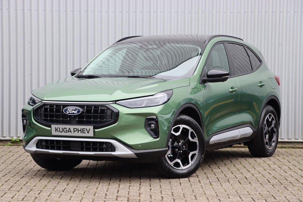 Ford Kuga 2.5 PHEV Active X | Nieuw te bestellen | €5.000,, Auto's, Ford, 12 maanden, 14 kWh, 4 cilinders, Leder en Stof