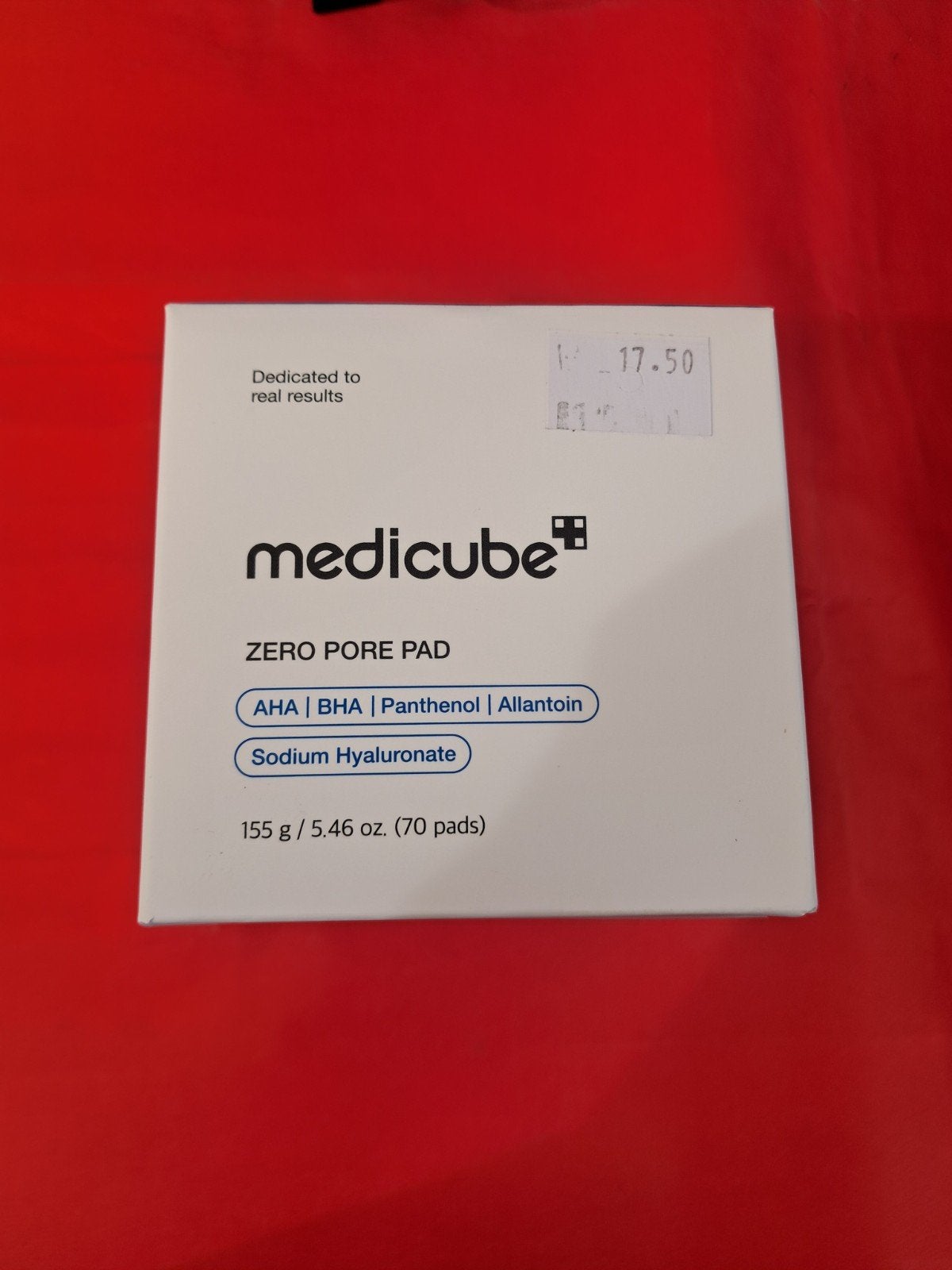 korean skincare k-beauty Medicube Zero Pore Pad, Ophalen of Verzenden, Nieuw, Gehele gezicht, Verzorging