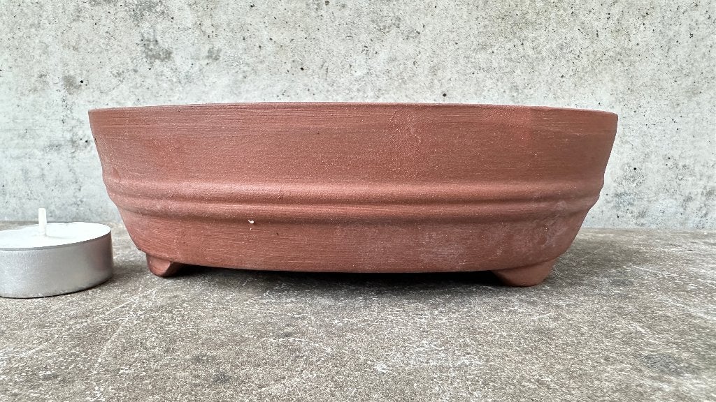 Yep Julong | China | Bonsai schaal pot 18,5x14x5cm *****, Ophalen of Verzenden, Zo goed als nieuw, Overige vormen, Aardewerk
