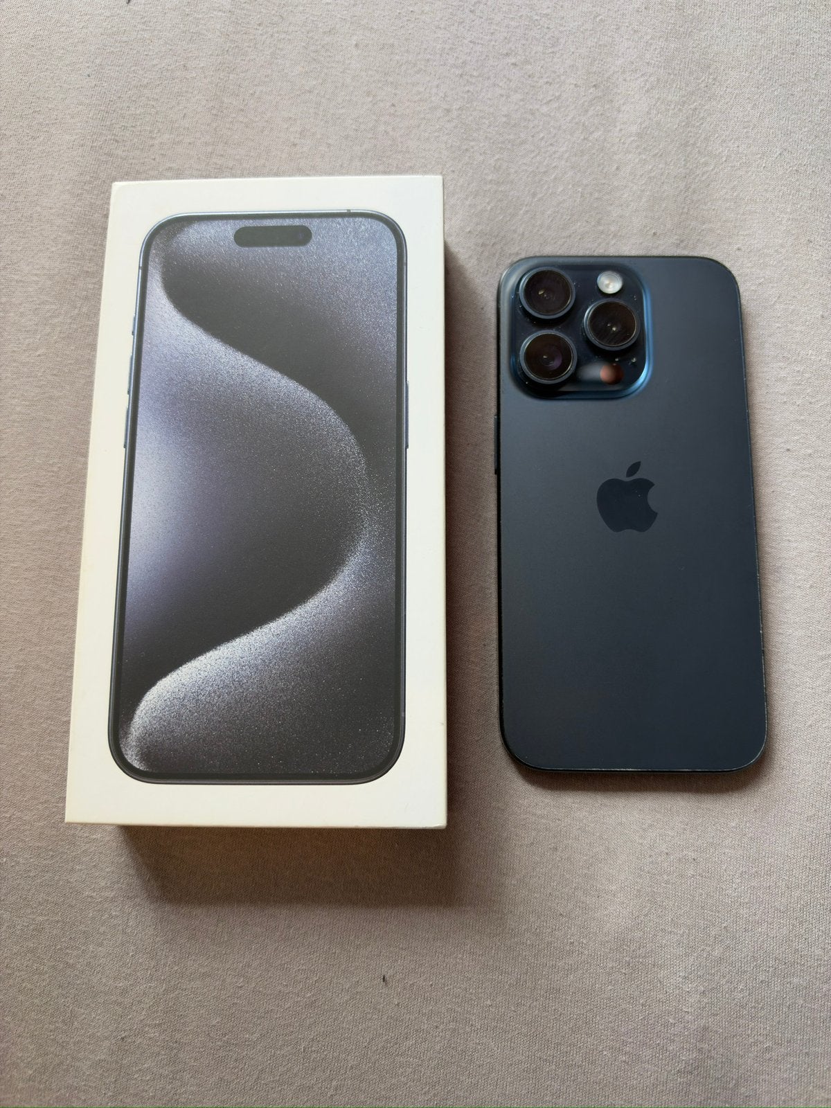 Iphone 15 Pro 1TB Blue Titanium te koop, Telecommunicatie, Ophalen, Blauw, 1 TB, Zo goed als nieuw