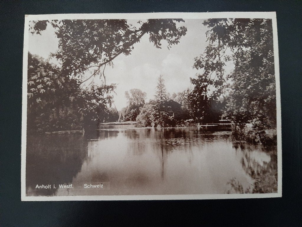Zwitserland, Anholt in Westfalen, ongelopen., Verzenden, 1940 tot 1960, Ongelopen, Overig Europa