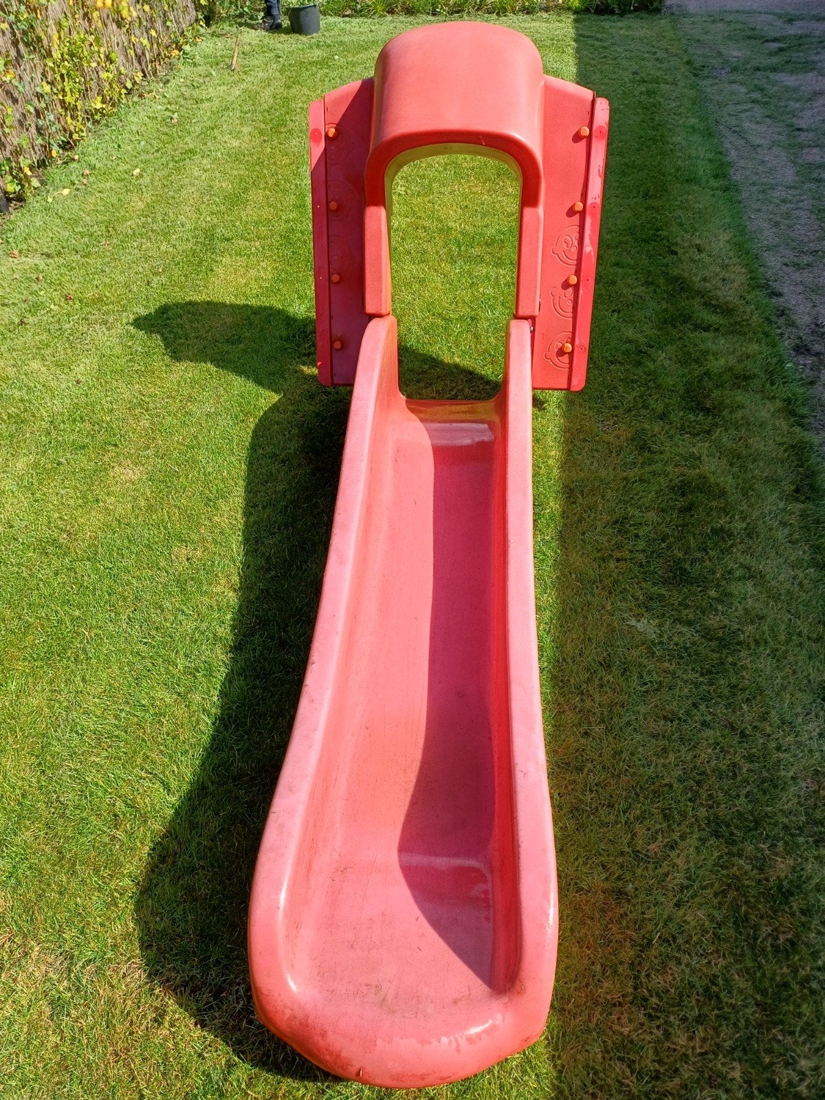 roze/rode glijbaan voor kinderen, Kinderen en Baby's, Speelgoed | Buiten | Speeltoestellen, Ophalen, Gebruikt, Glijbaan