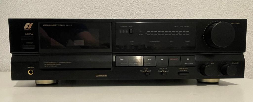Sansui D-A11 Stereo Cassette Deck, Audio, Tv en Foto, Cassettedecks, Ophalen, Enkel, Overige merken, Tiptoetsen