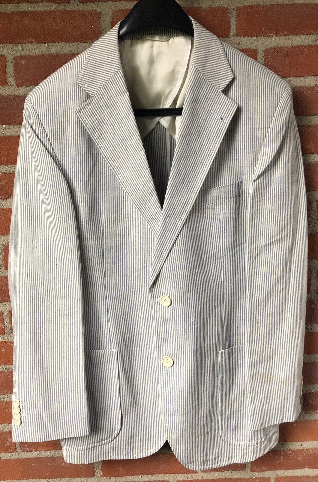 Nieuw Duetz blazer/ jasje Linnen/ Wol Beige Mt 50, Ophalen of Verzenden, Nieuw, Maat 48/50 (M), Beige