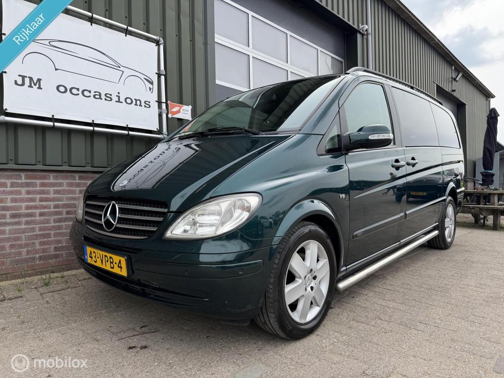 Mercedes Viano 3.0 CDI DC Trend Lang|CarPlay|Cruise|2x schui, Auto's, Automaat, 2000 kg, 2987 cc, Mercedes-Benz