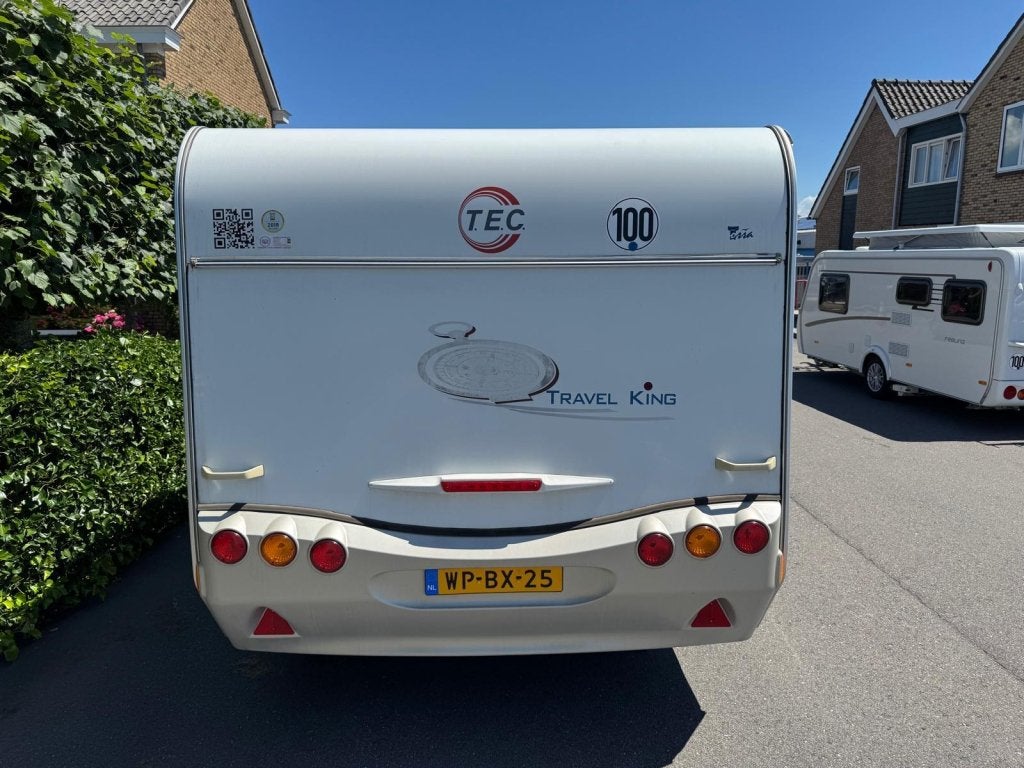 TEC Travel King 530 E Verkocht, Caravans en Kamperen, Dwarsbed, T.E.C., Rondzit, Bedrijf