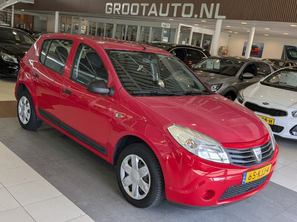 Dacia Sandero 1.2 Ambiance Airco, Stuurbekrachtiging, Auto's, Dacia, Voorwielaandrijving, Stof, Gebruikt, 31 €/maand