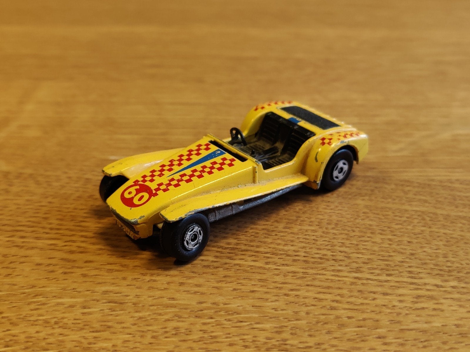 Matchbox Lotus Super Seven GEEL, Ophalen of Verzenden, Nieuw