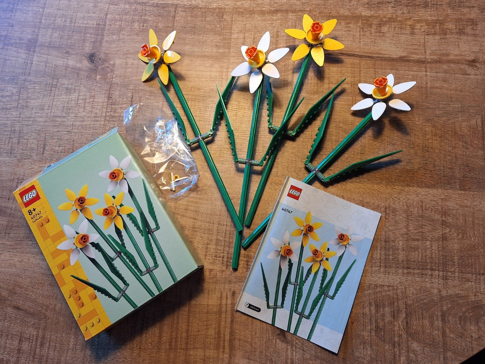 Lego narcissen 40747, Ophalen, Zo goed als nieuw