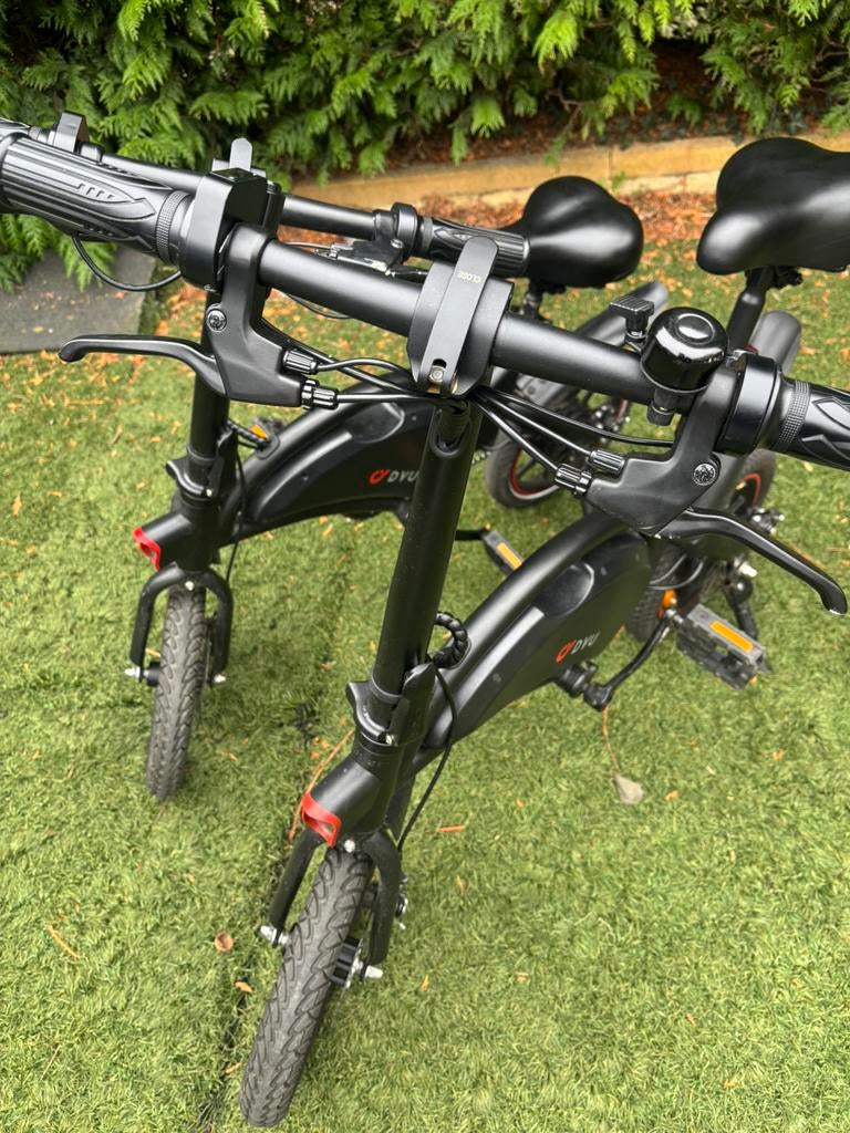 2x DYU D3F Elektrische Vouwfiets+Gashendel – SAMEN €600, Ophalen, Gebruikt