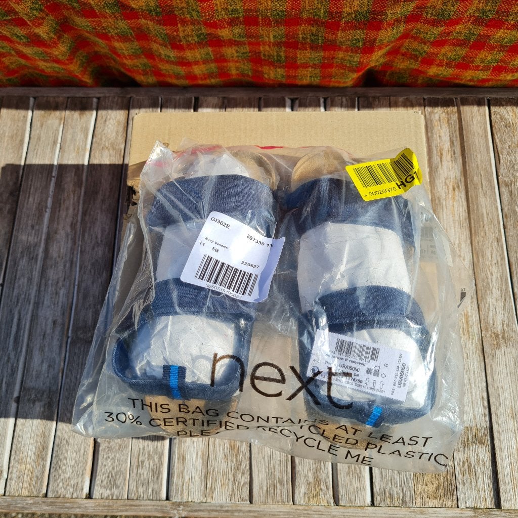 Navy Sandals Klittenband Jongen (kwaliteit) Maat 29 Nieuw, Schoenen, Nieuw, Ophalen of Verzenden, Jongen
