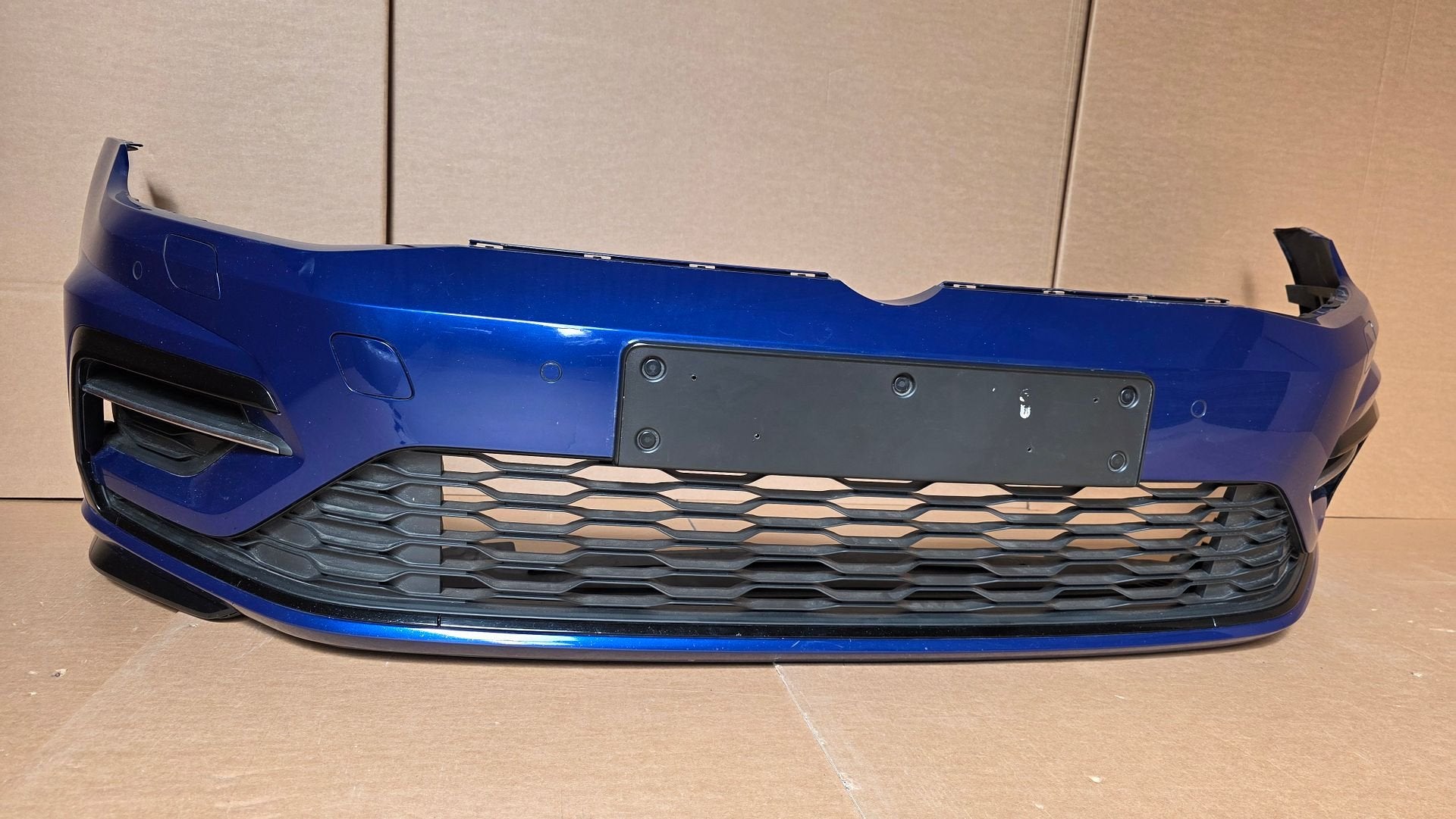 Voorbumper VW Golf 7 VII 7.5 FACELIFT R-LINE COMPLEET ORGINE, Auto-onderdelen, Gebruikt, -, Voor, Ophalen of Verzenden