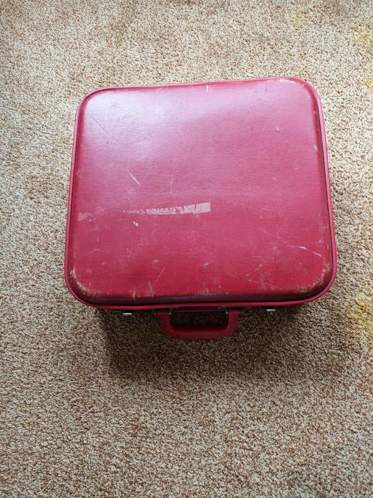 mooi retro vintage koffertje rood, Ophalen, Overige typen
