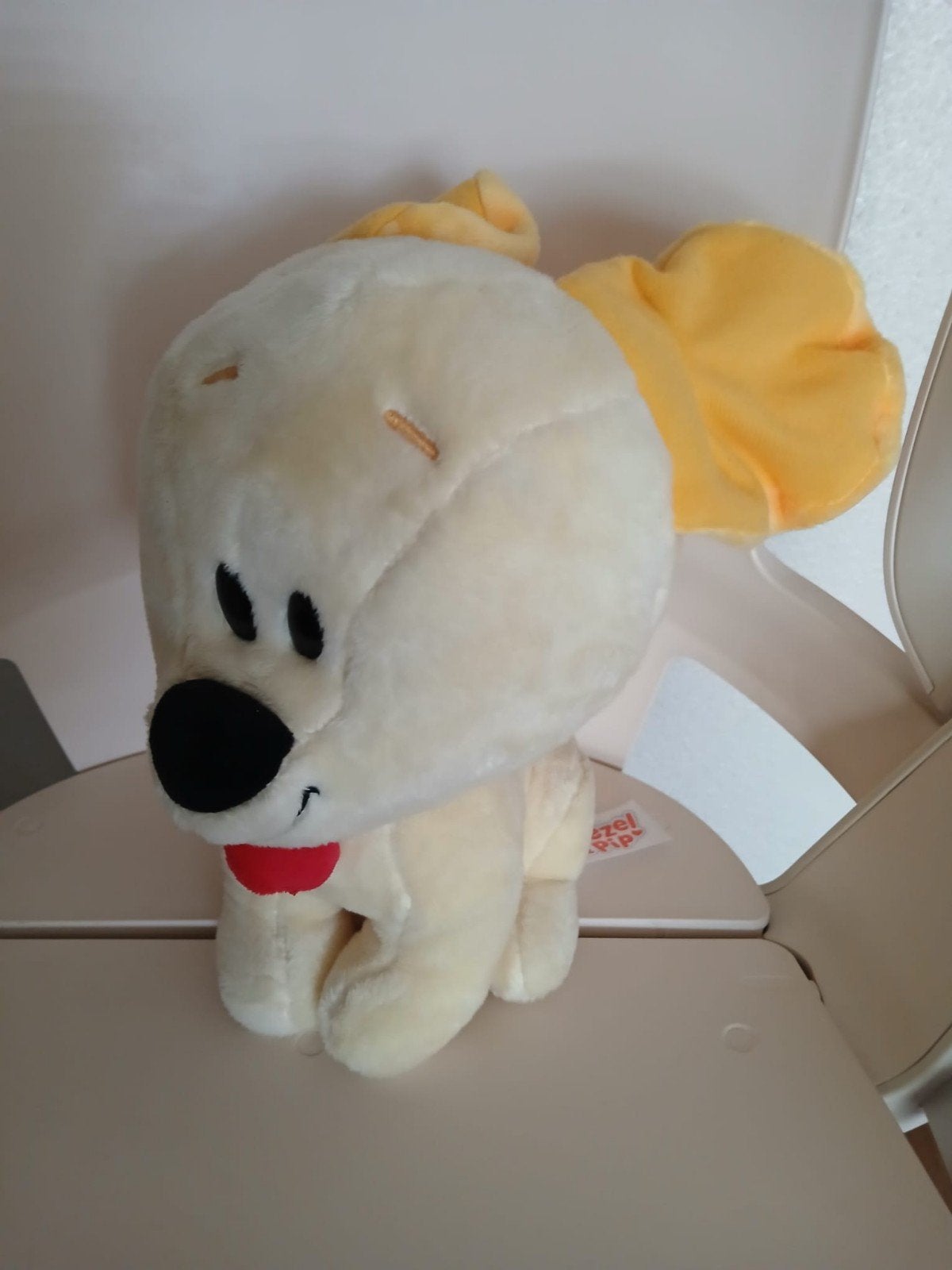 Pip knuffel van Woezel en Pip.40 cm, Kinderen en Baby's, Ophalen of Verzenden, Zo goed als nieuw, Hond
