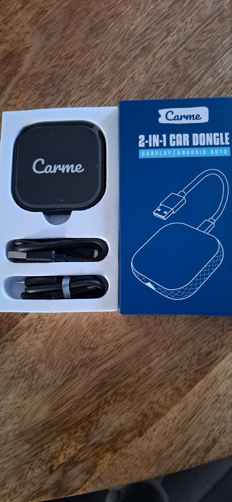 CarMe 2-in-1 Car Dongle: CarPlay & Android Auto Draadloos, Ophalen, Nieuw