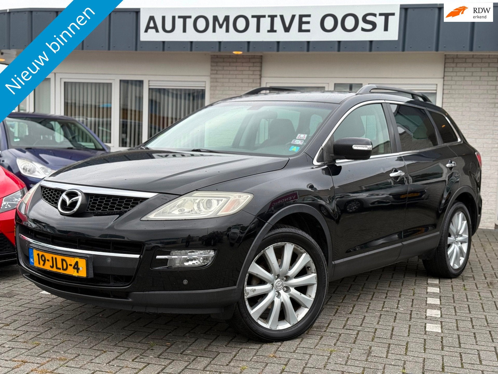Mazda CX-9 3.7 204 PK GT-L Automaat|7-Persoon., Auto's, Gebruikt, Zwart, LED verlichting, Bedrijf