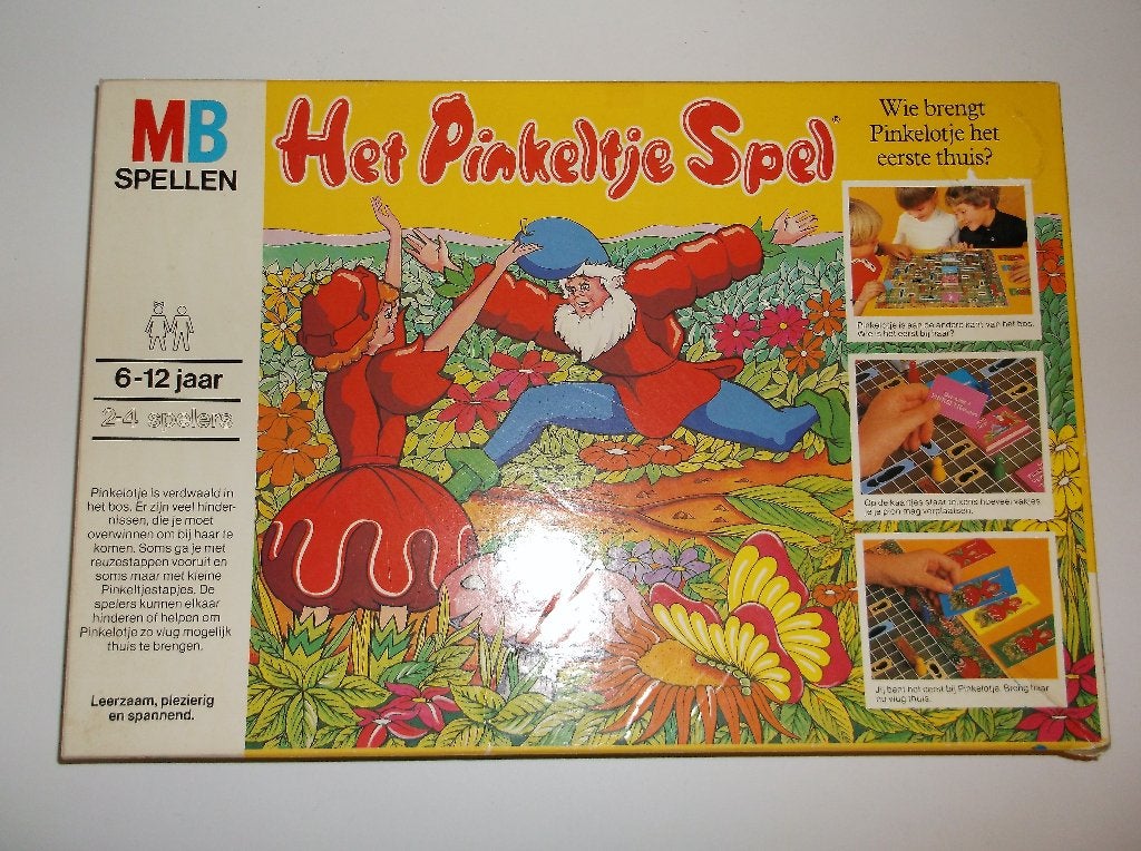 Vintage Het Pinkeltje Spel, Een of twee spelers, Ophalen of Verzenden, Gebruikt, MB Spellen, Ravensburger