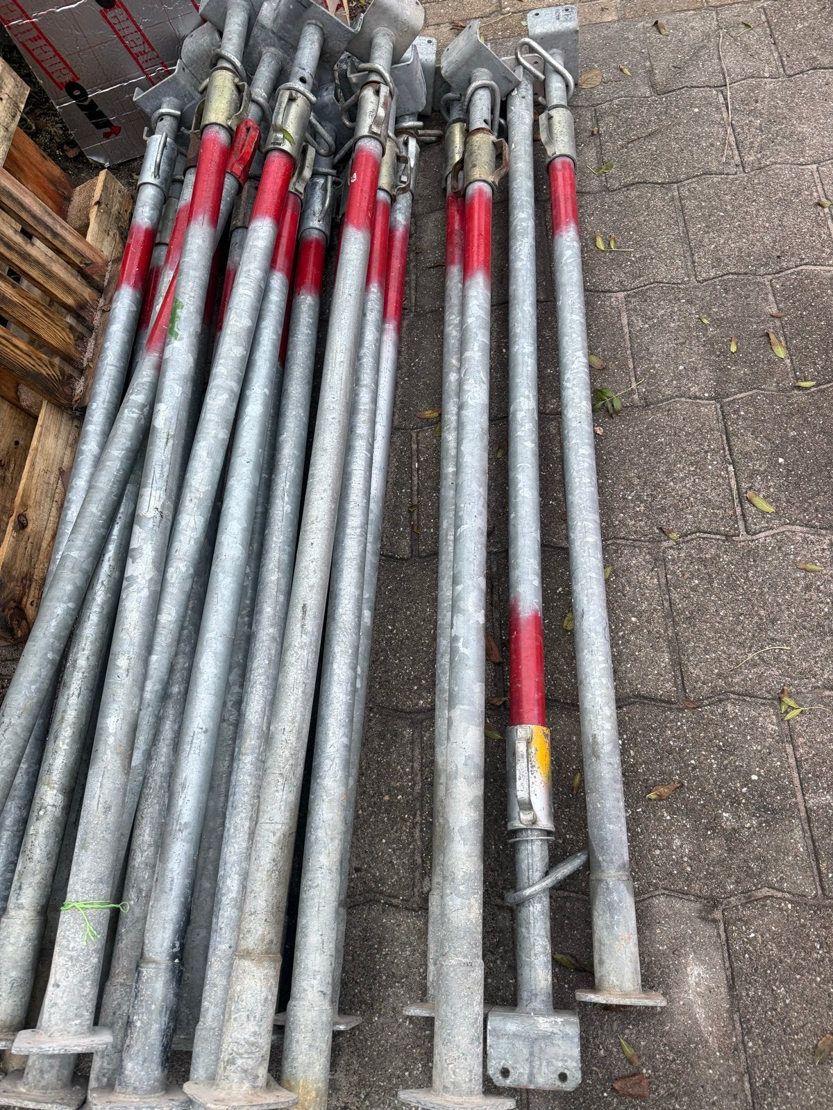 Bouwstempels - Diverse maten beschikbaar, Ophalen, Gebruikt, Overige typen, Minder dan 2 meter