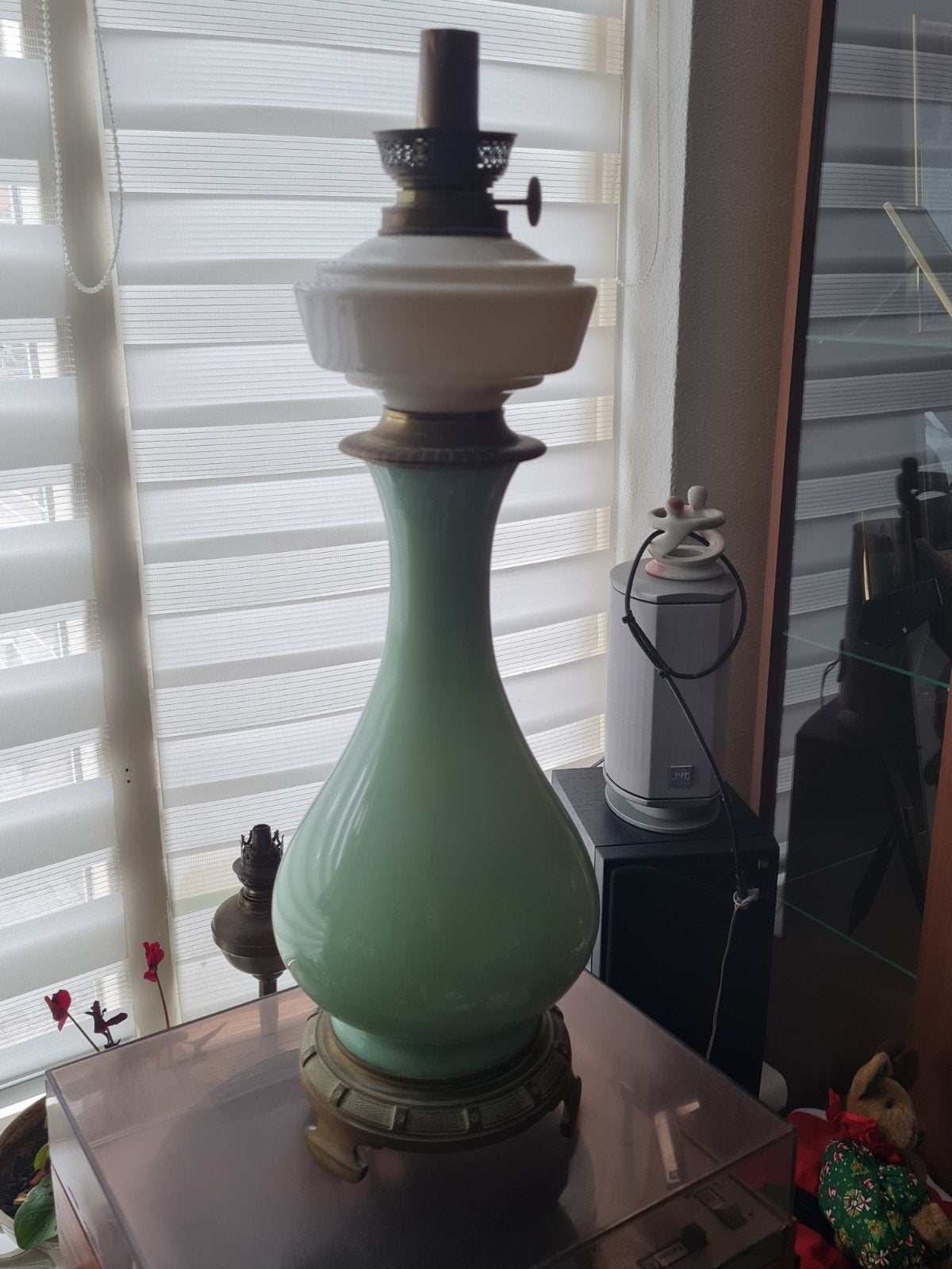 petroleum lampen, Huis en Inrichting, Woonaccessoires | Zuilen en Pilaren, Ophalen, Zo goed als nieuw