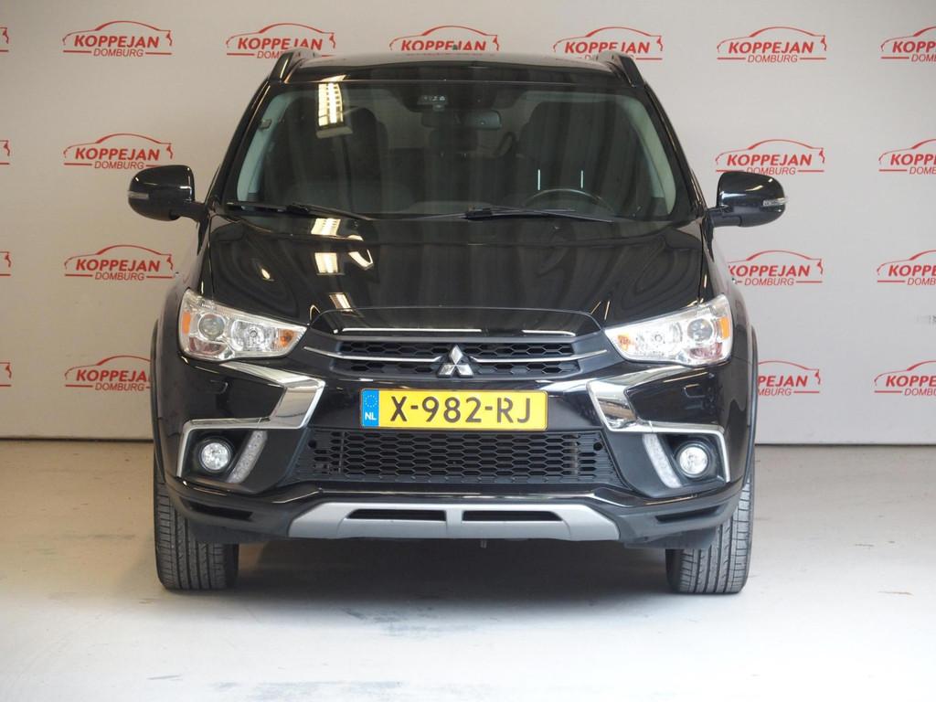 Mitsubishi ASX 1.6 Cleartec Connect Pro+, Cruise, Lane, pano, Auto's, Mitsubishi, Gebruikt, 4 cilinders, 1590 cc, Zwart