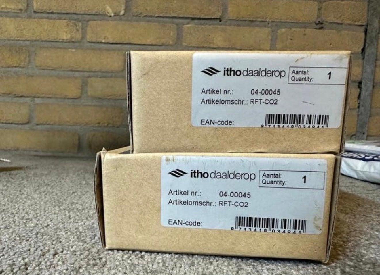 Itho Daalderop RFT-CO2 Sensor - Nieuw in doos, Doe-het-zelf en Verbouw, Ventilatie en Afzuiging, Ophalen, Nieuw, Ventilator