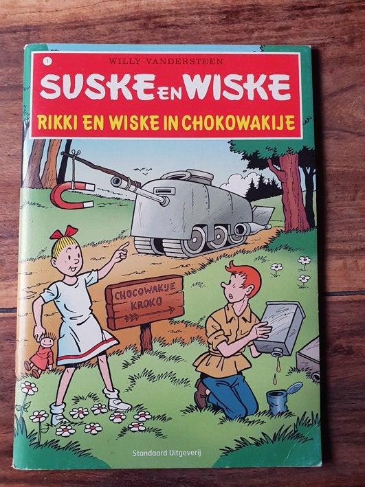 Rikki en Wiske in Chocowakije, Willy Vandersteen, Eén stripboek, Ophalen of Verzenden, Zo goed als nieuw