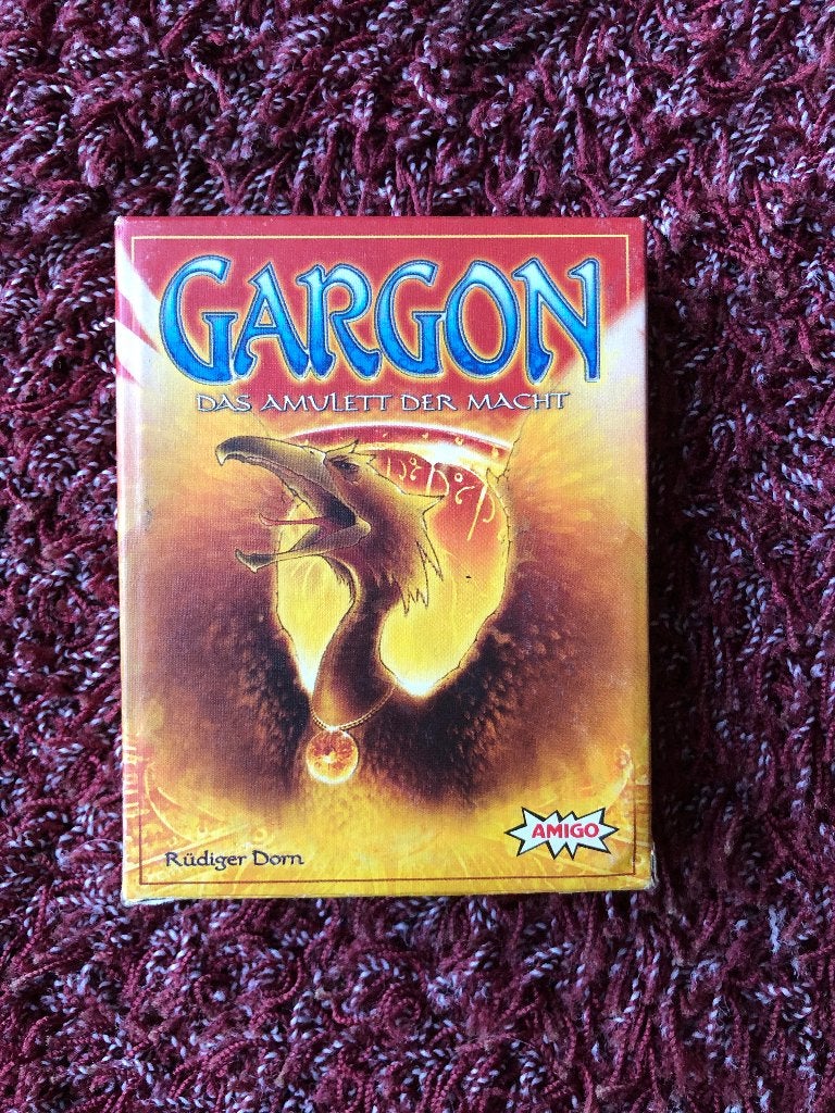 Gargon kaartspel 3-5 pers. Vanaf 10 jaar met spelregels., Vijf spelers of meer, Ophalen of Verzenden, Zo goed als nieuw, Amigo