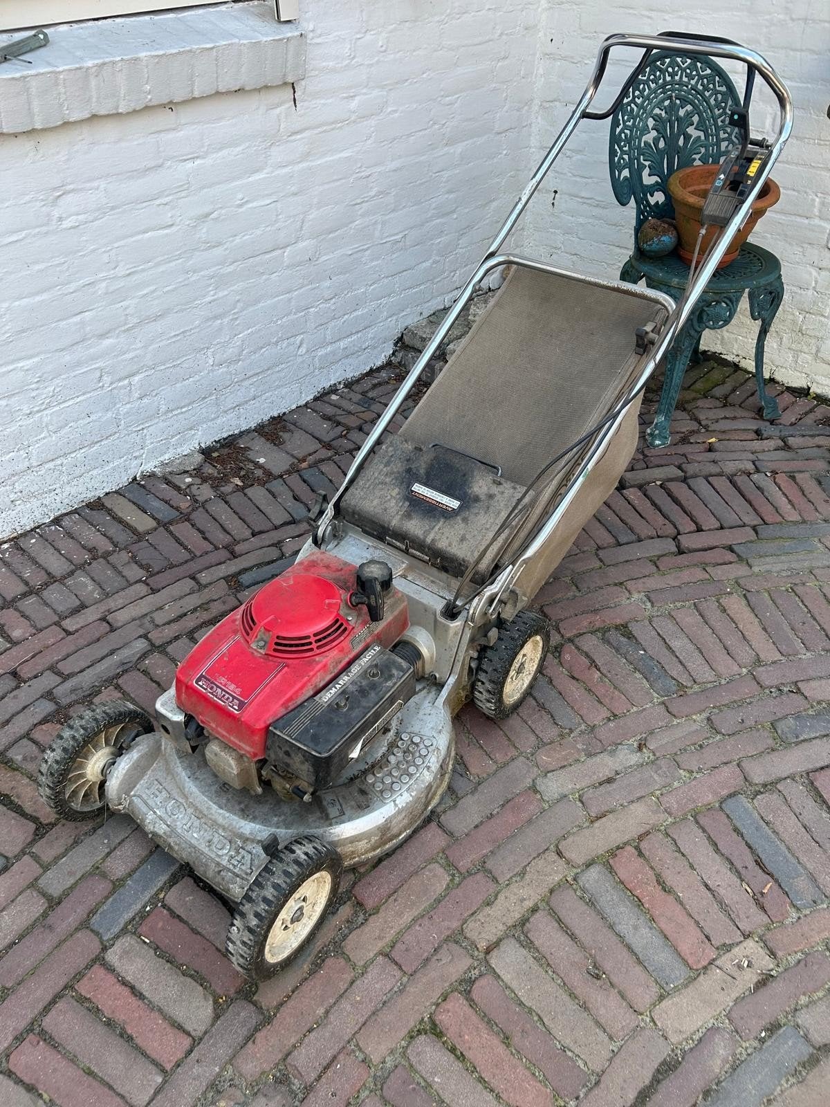 Grasmaaier Honda hr194, Ophalen, Gebruikt