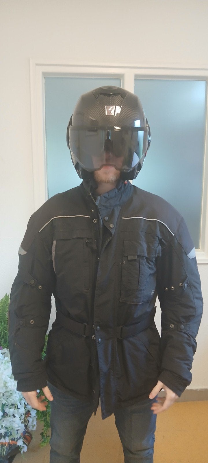 Motorjas met bescherming - Maat 2XL, Motoren, Jas | textiel, Heren, Ophalen of Verzenden, B&E Motorcycle
