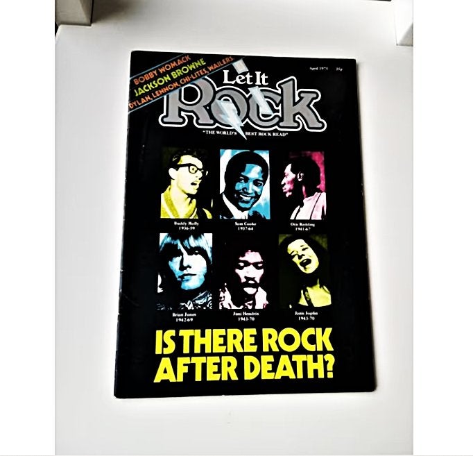 let it rock nr.28 *1975*-brian jones/jimi hendrix cover, Boeken, Tijdschriften en Kranten, Ophalen of Verzenden, Zo goed als nieuw