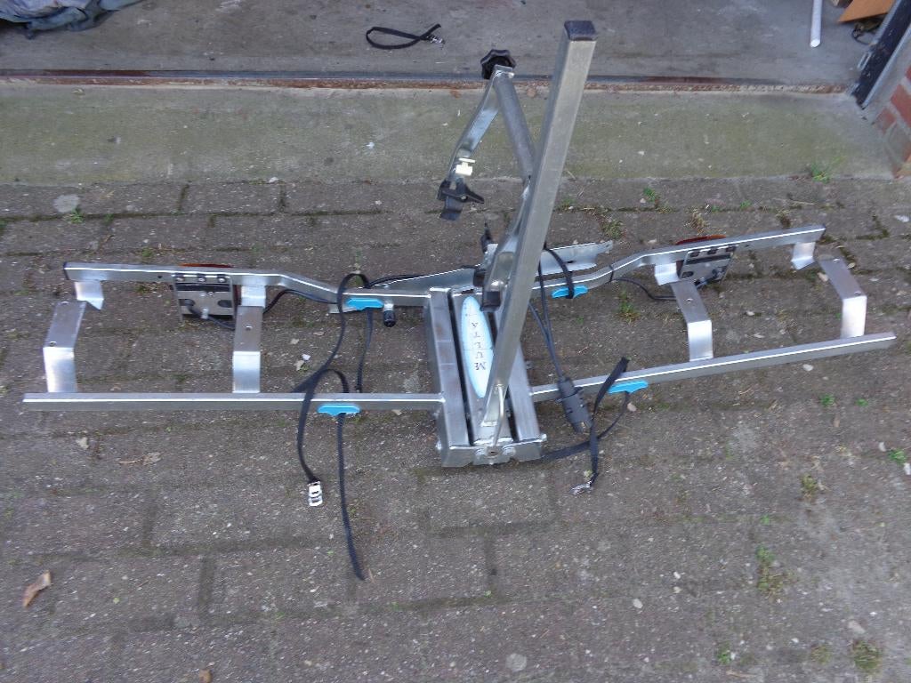 fietsendrager  Multa opvouwbare  fietsdrager, Auto diversen, Fietsendragers, Ophalen, 2 fietsen, Gebruikt, Trekhaakdrager