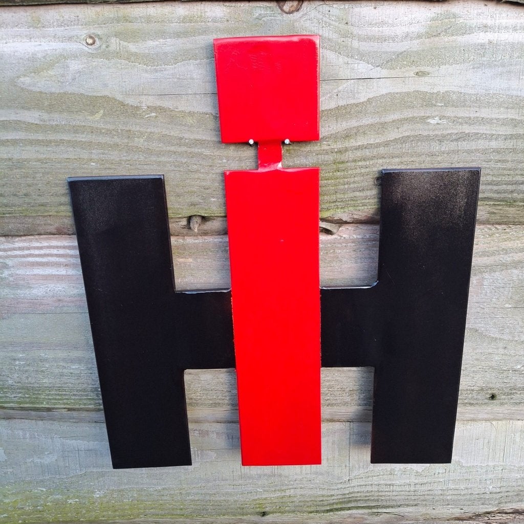 IH Logo International Harvester - Metalen wandbord, Reclamebord, Nieuw, Ophalen of Verzenden