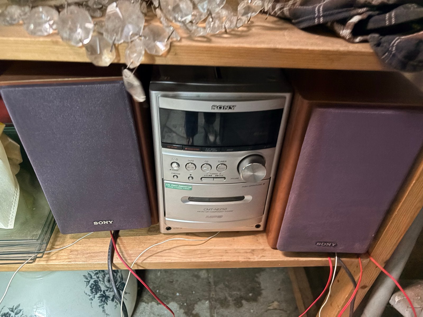 Sony CMT-NEZ50 Micro Hifi Component Systeem, Gebruikt, G, Cassettedeck, G