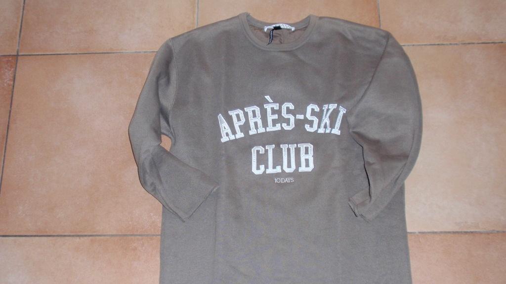 NIEUW Dames sweater 10 DAYS mt XXS/XS valt groot leverkleur, Overige kleuren, 10days, Nieuw, Ophalen of Verzenden