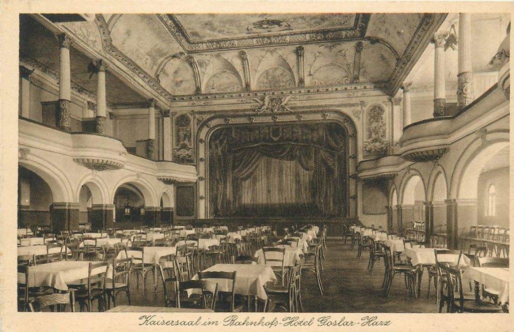 701-292-007 Goslar Bahnhofs Hotel, Verzenden, Voor 1920, Duitsland