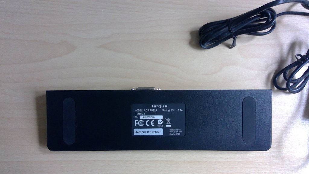 Targus DisplayLink, Ophalen of Verzenden, Targus, Docking station, Gebruikt