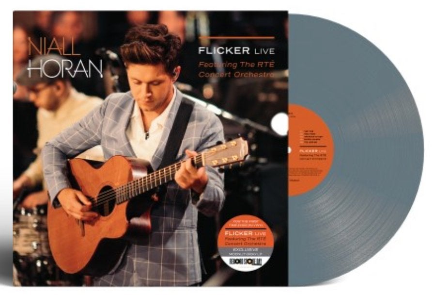 Vinyl LP Niall Horan Flicker Live GREY Vinyl RSD 2026 NIEUW, 2020 tot heden, Ophalen of Verzenden, 12 inch, Nieuw in verpakking