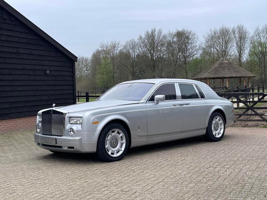 Rolls-Royce Phantom V12 2003 57.966 km, Auto's, Automaat, Achterwielaandrijving, 460 pk, Leder