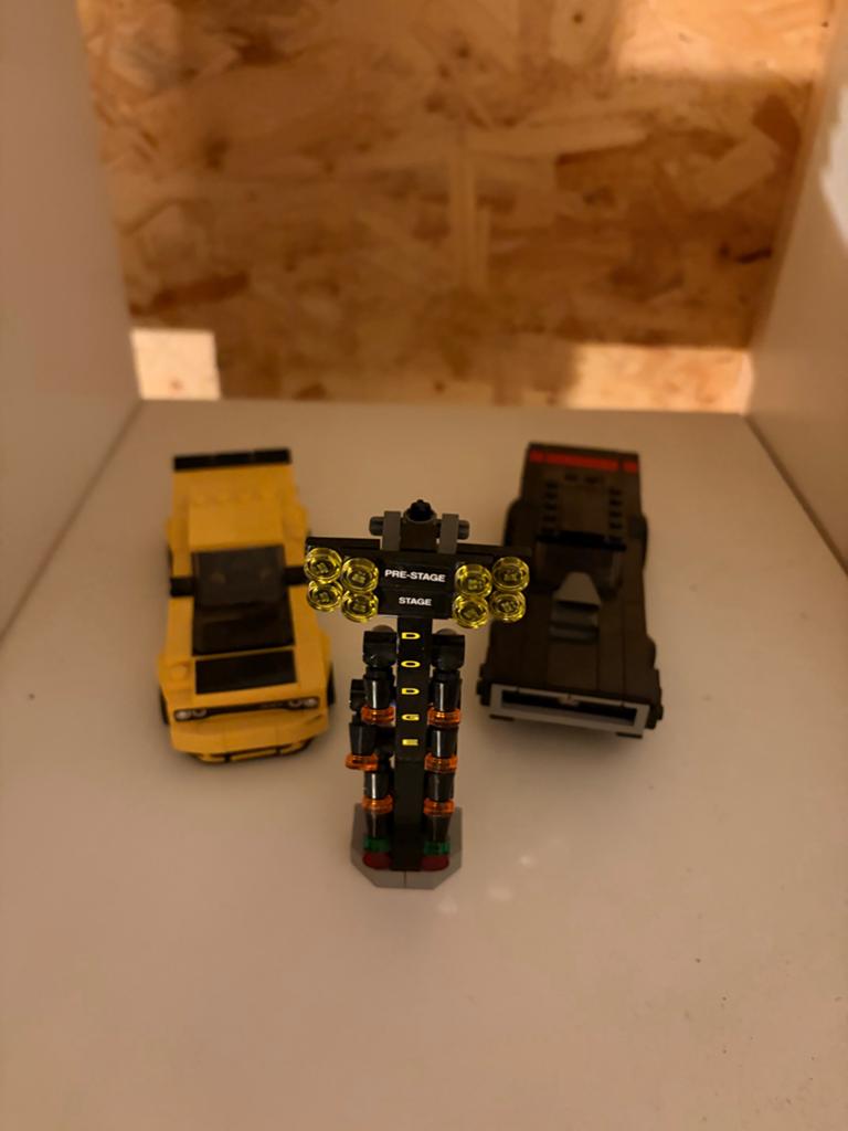 LEGO Speed Champions Dodge Challenger & Charger 75893, Ophalen of Verzenden, Zo goed als nieuw