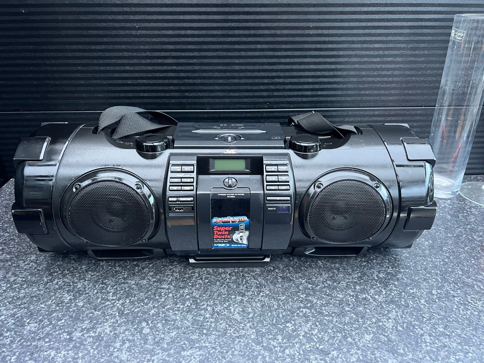 JVC Boomblaster RV-NB52 - Draagbare CD/USB/iPod Speler, Gebruikt, JVC, Draagbaar, Ophalen of Verzenden